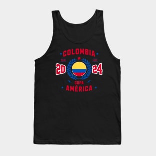 Colombian Fútbol Copa America 2024 Fan Tee Tank Top